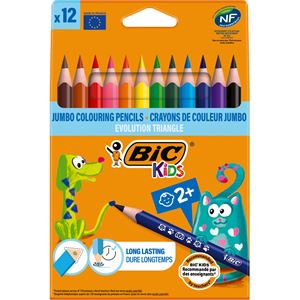 Bic Evo Jumbo Üçgen Kuruboya